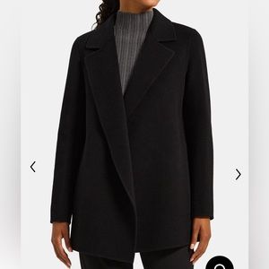 Theory, Sileena Jacket in Double Face Wool-Cashmere, size Small